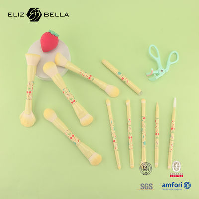 मेटल हैंडल ट्रैवल मेकअप ब्रश सेट, परफेक्ट मेकअप के लिए ट्रैवल एसेंशियल