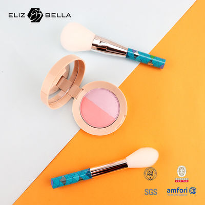 अधिक फुसफुसा और स्वच्छ यात्रा मेकअप ब्रश सेट, चलते-फिरते टच-अप के लिए आदर्श, सिंथेटिक बाल, काला/ अनुकूलित रंग