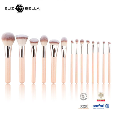 Complete 14-Piece Cosmetic Brush Set – High-Performance, Easy-to-Clean Bristles, Stylish Case Perfect for Beginners and Expert Makeup Lovers