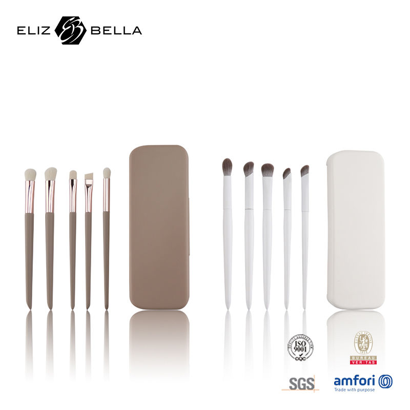 चेहरे के लिए पोर्टेबल मेकअप ब्रश सेट पेशेवर मेकअप कलाकार या घर के लिए आवश्यक